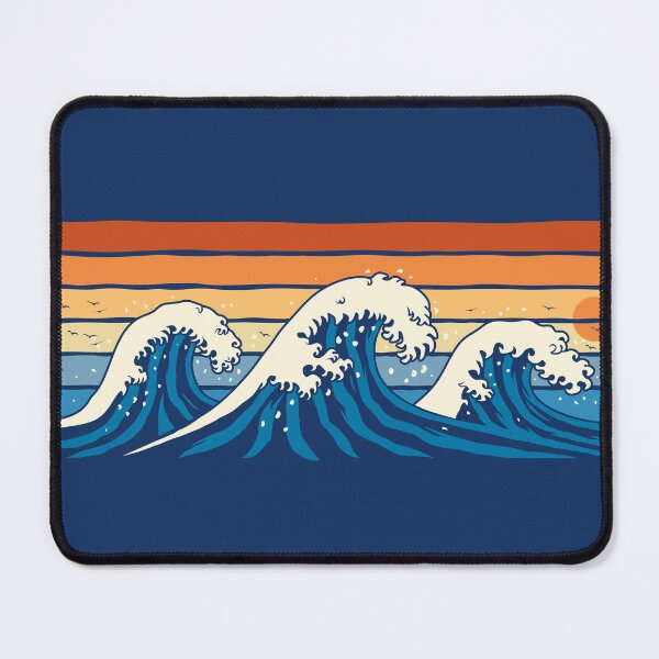Item preview, Retro Waves - The Great Kawakawa designed and sold by erion5k.