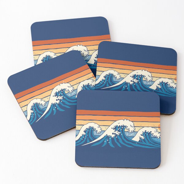 Item preview, Retro Waves - The Great Kawakawa designed and sold by erion5k.