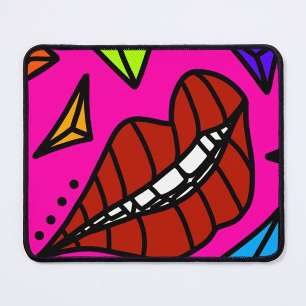 Item preview, Pop Art Lips with Diamonds designed and sold by adiencarteras.