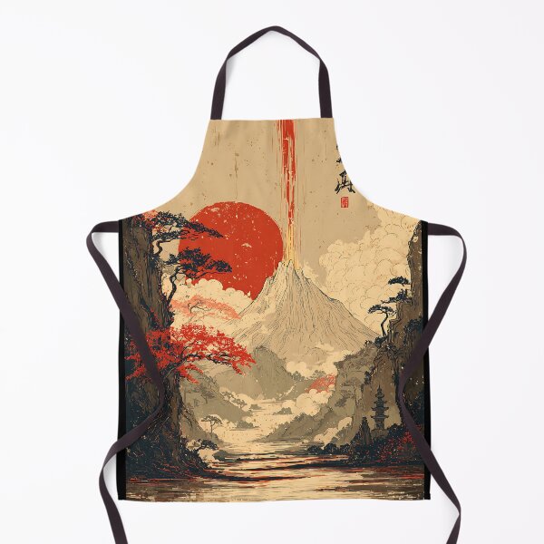 Item preview, Majestic Japanese Volcano designed and sold by bapupa.