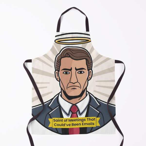 Item preview, Saint of Meetings That Could Have Been Emails  designed and sold by The Cubicle Saint.