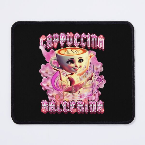 Item preview, Branrot Cappuccina Ballerina Cute Coffee Fairy Pink Fantasy designed and sold by jotaro210.