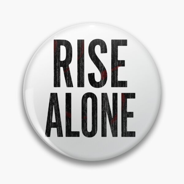 Item preview, Rise Alone Grunge Bold Motivation Design designed and sold by Happyfreedom.
