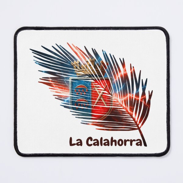 Item preview, Abstract Flag of La Calahorra – Feather Shape Design designed and sold by ArteJorge48.