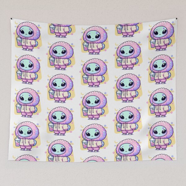 Item preview, Kawaii Alien designed and sold by Carla Tenllado Reyes.