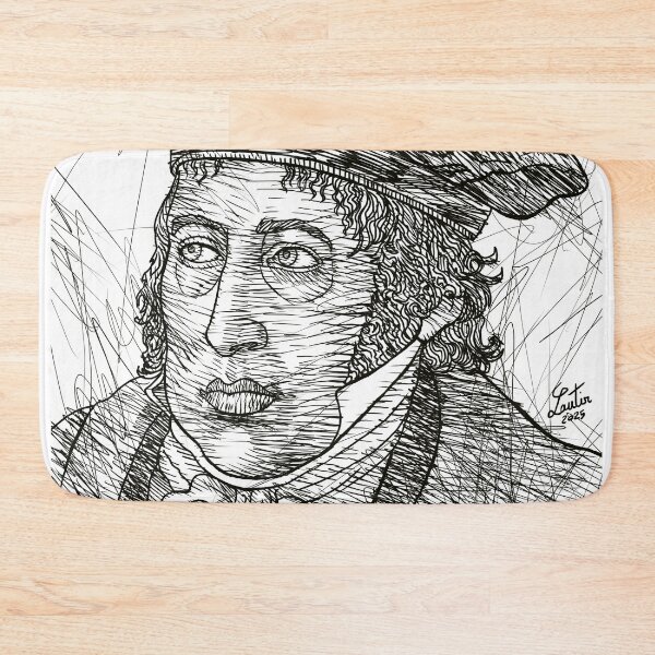 Item preview, HEGEL ink portrait .3 designed and sold by lautir.