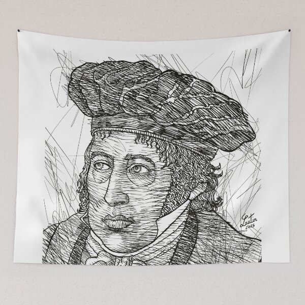 Item preview, HEGEL ink portrait .3 designed and sold by lautir.