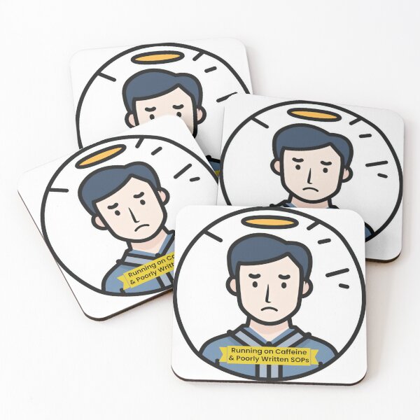Item preview, Running on Caffeine and Poorly Written SOPs designed and sold by The Cubicle Saint.