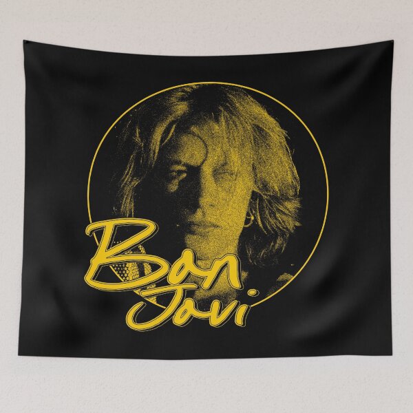 Item preview, Vintage Rock Band Yellow Frame designed and sold by GlamRetro.