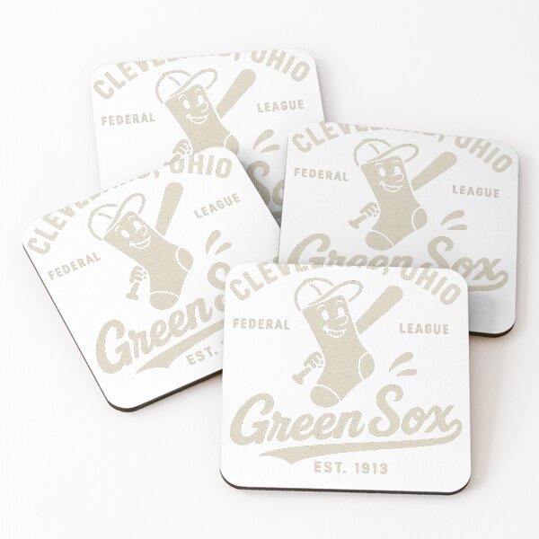 Item preview, Retro Baseball Mascot – 1913 Green-Sox designed and sold by LOLHTSHOP.