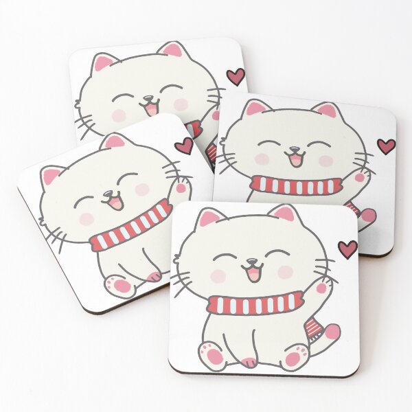 Item preview, Cheerful Waving Cat designed and sold by Ikattyg.