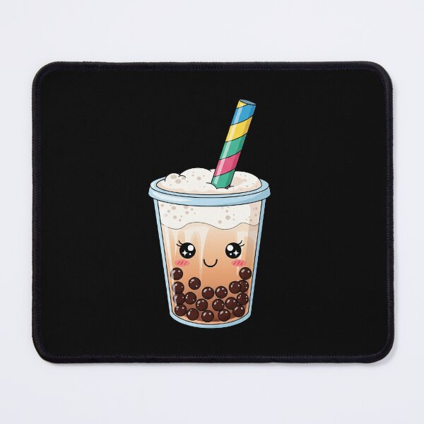 Item preview, Cute Kawaii Bubble Tea with Colorful Straw designed and sold by istoriadesign.