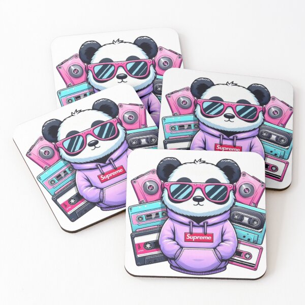 Item preview, Panda DJ Kawaii designed and sold by Carla Tenllado Reyes.