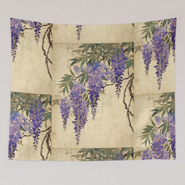 Item preview, Beautiful Japanese Wisteria Art designed and sold by bapupa.