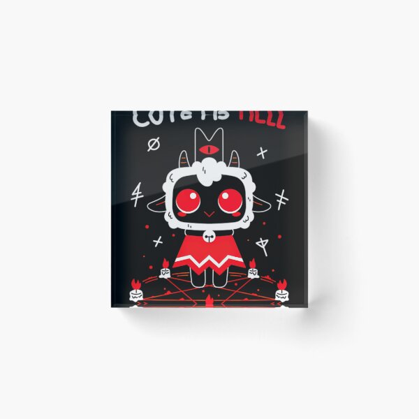 Item preview, Cute As Hell - Cult Of The Lamb designed and sold by EMMAHARREL.
