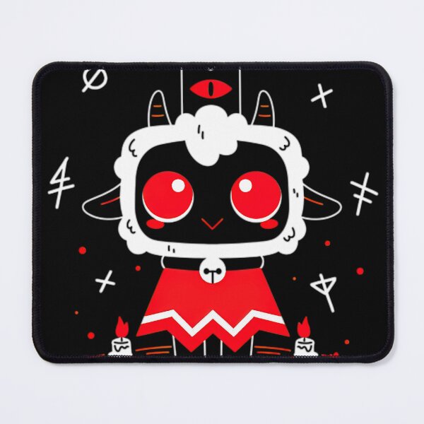 Item preview, Cute As Hell - Cult Of The Lamb designed and sold by EMMAHARREL.