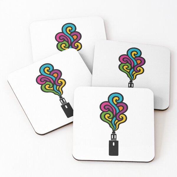 Item preview, Abstract Smoke – Colorful Spiral Vape Design designed and sold by House of Taste Designs.