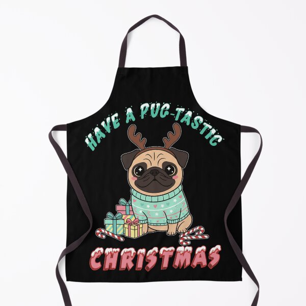 Item preview, Have a Pug-tastic Christmas designed and sold by Joyfulbits.