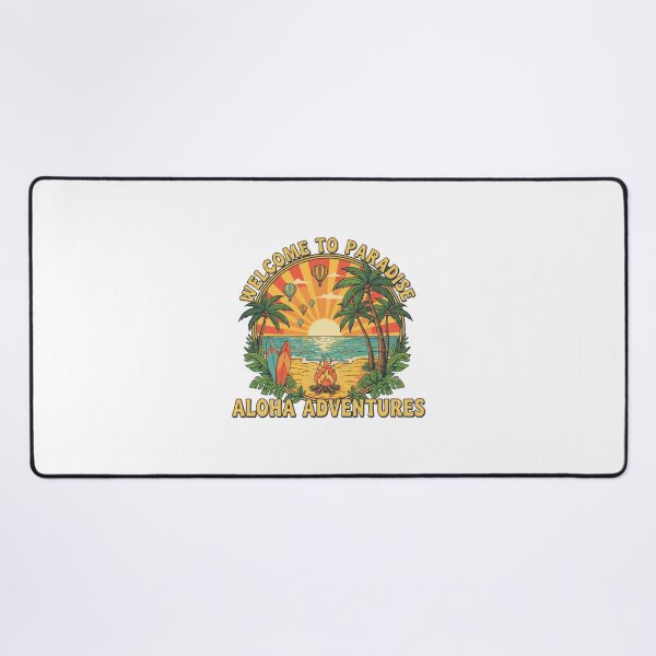 Item preview, Paradise Sunset Surf Aloha Adventures designed and sold by AS Vectorhaus.