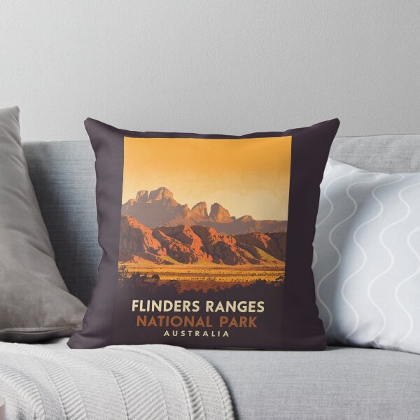 Artikelvorschau, Eine Vintage-Illustration des Flinders Ranges Nationalparks - Australien entworfen und verkauft von GoodOldVintage.