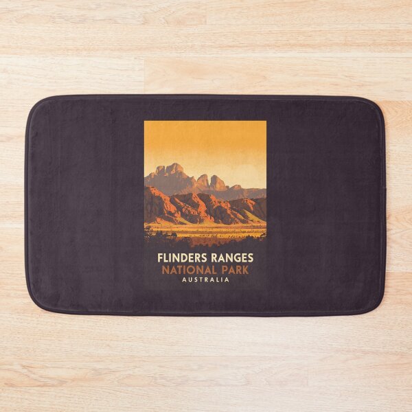 Item preview, A Vintage Illustration of Flinders Ranges National Park - Australia designed and sold by GoodOldVintage.