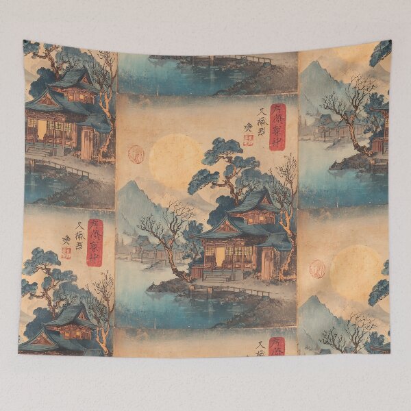 Item preview, Timeless Japanese Woodblock Print designed and sold by bapupa.