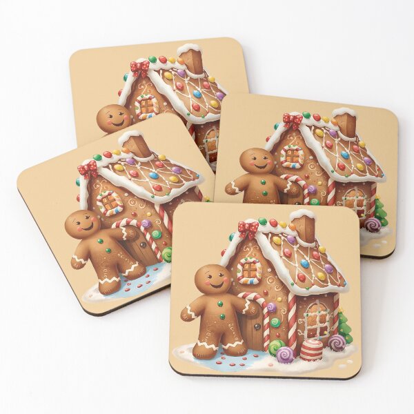 Item preview, Gingerbread Man House designed and sold by MoonMonkeyNbear.