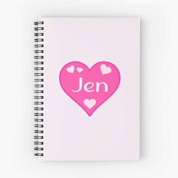 Item preview, Jen Name Corazón rosa designed and sold by Jeallan Designs.