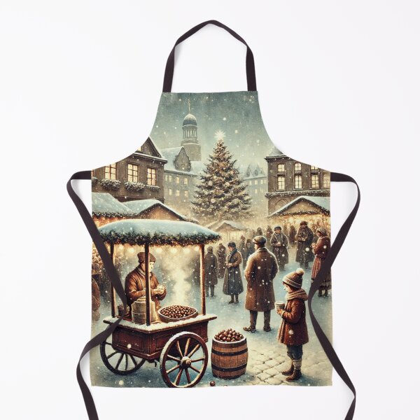 Item preview, Christmas market and Roasted chestnuts cart  designed and sold by Meandmyshop.