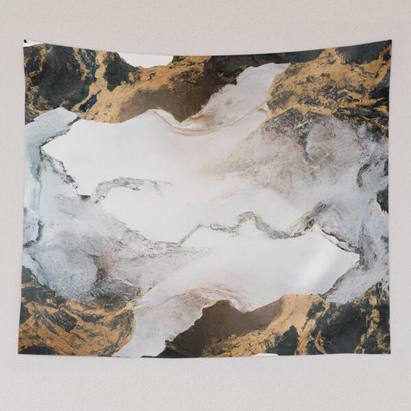 Item preview, Klimt Gold Marble Abstract designed and sold by maniacfitness.