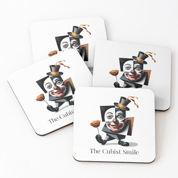 Item preview,  The Cubist Smile - Modern Art Clown designed and sold by 89BLACK.