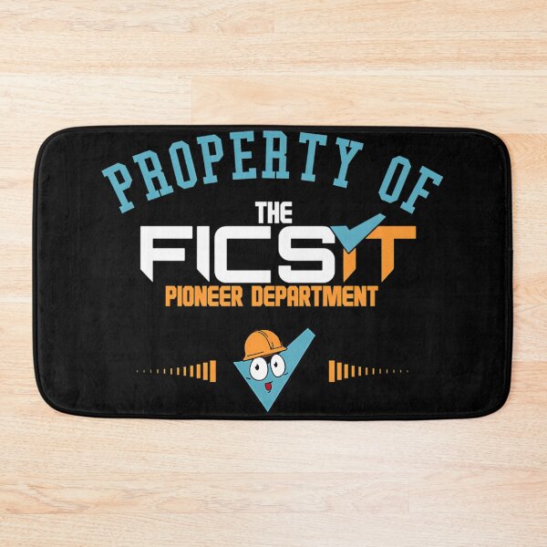 Item preview,  Property Of The Ficsit Pioneer Department designed and sold by EMMAHARREL.