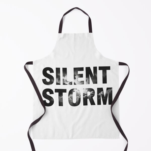 Item preview, Silent Storm - Dark Cloud Typography designed and sold by Happyfreedom.