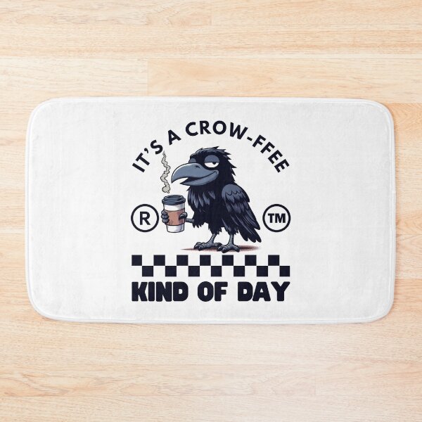Item preview, It's a crow-ffee kind of day designed and sold by Peerless-Prime.
