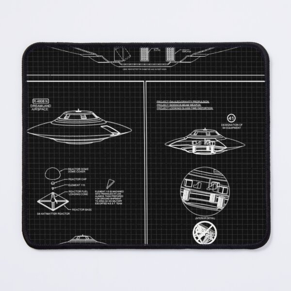 Item preview, Bob Lazar Sport Model Uap Blueprint designed and sold by GEORGEBASULTO.