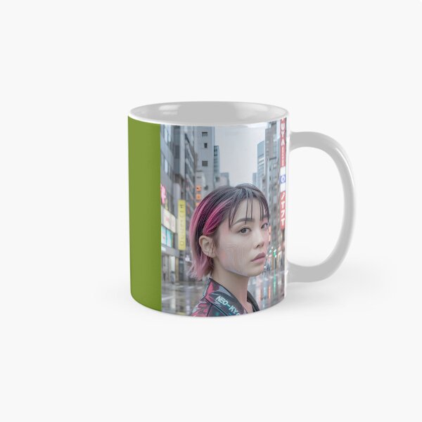 Item preview, Cyberpunk NeoKyoto Portrait designed and sold by RamosfaArt.