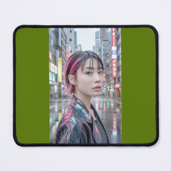 Item preview, Cyberpunk NeoKyoto Portrait designed and sold by RamosfaArt.