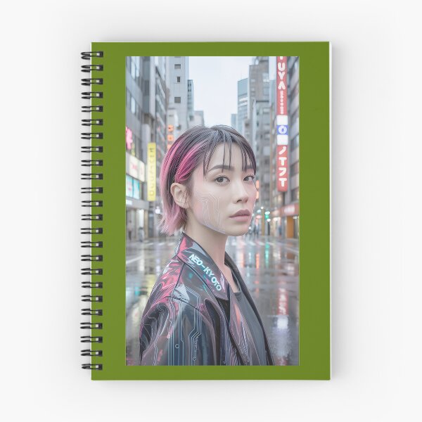 Item preview, Cyberpunk NeoKyoto Portrait designed and sold by RamosfaArt.
