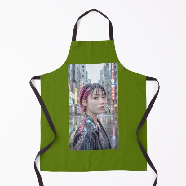 Item preview, Cyberpunk NeoKyoto Portrait designed and sold by RamosfaArt.
