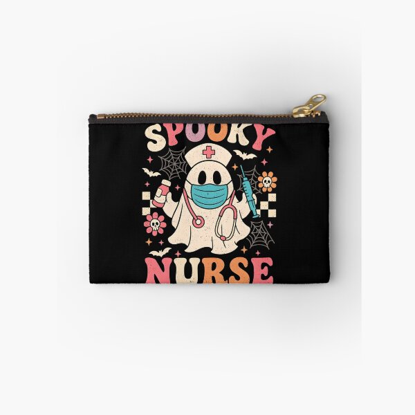 Item preview, Cute Ghost Nurse Halloween Graphic Retro Pastels designed and sold by Art2Me.