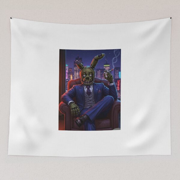 Item preview, Creepy Bunny Boss – Dark Urban Art designed and sold by MREUH.