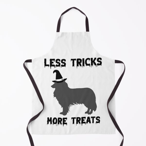Item preview, Less Tricks More Treats –Border Collie Cute Halloween Dog designed and sold by Hintotees.