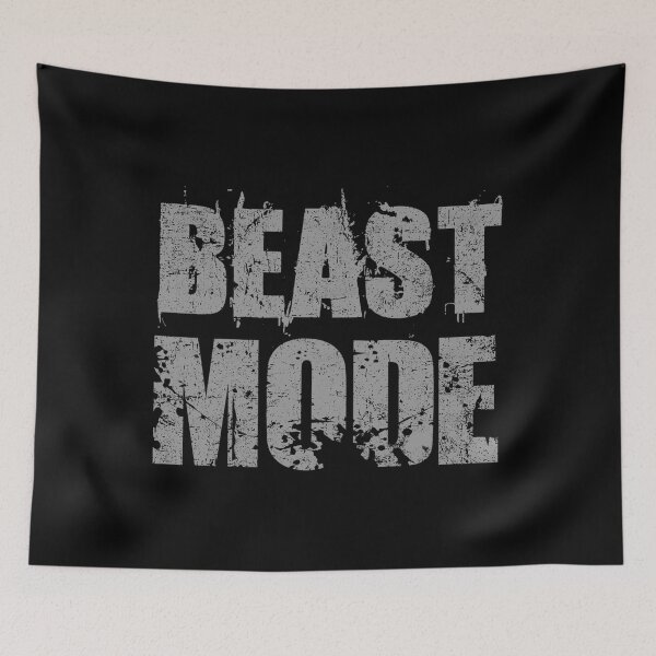 Item preview,  Beast Mode Distressed designed and sold by GEORGEBASULTO.