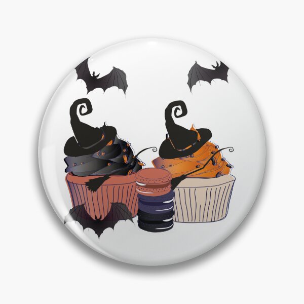 Item preview, Close-up of a table with Halloween pastries designed and sold by AdelineBoutique.