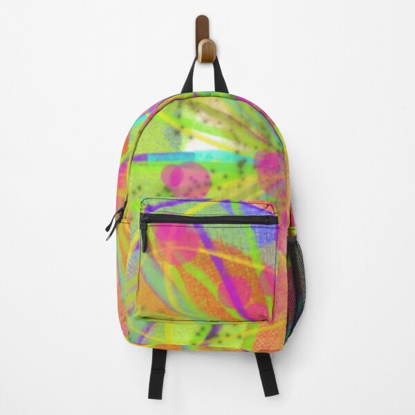 Item preview, Vivid Neon Energy Burst Abstract designed and sold by ameliasecott.