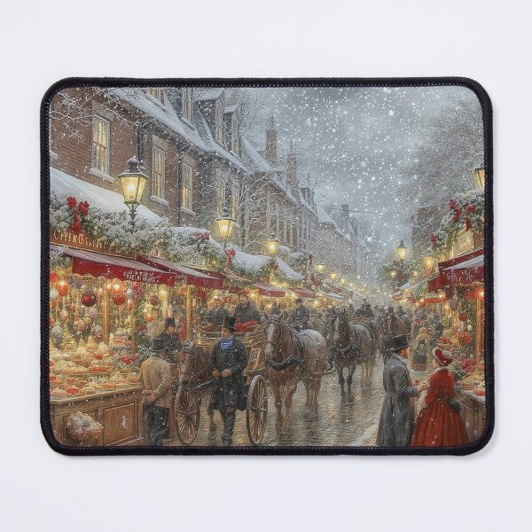 Item preview, Christmas market Victorian Times England designed and sold by acceleratorhams.