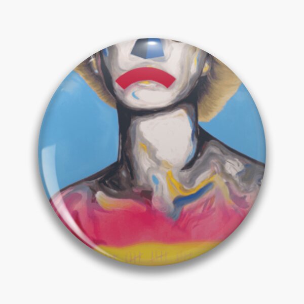 Item preview, Surreal Pop Portrait with Bright Colors designed and sold by ameliasecott.