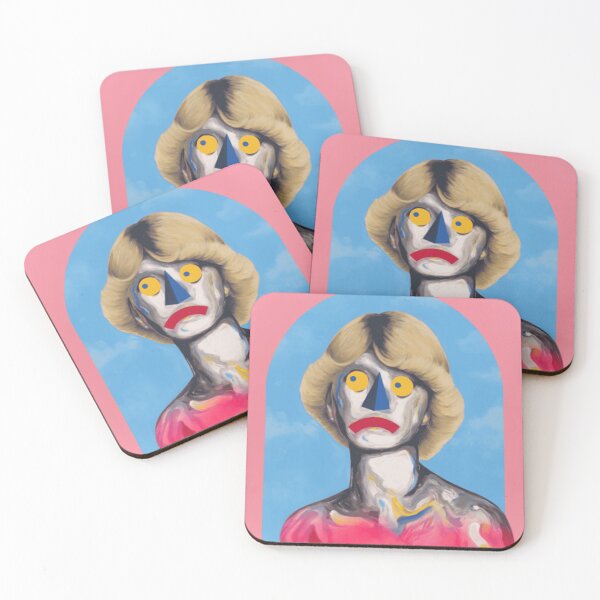 Item preview, Surreal Pop Portrait with Bright Colors designed and sold by ameliasecott.