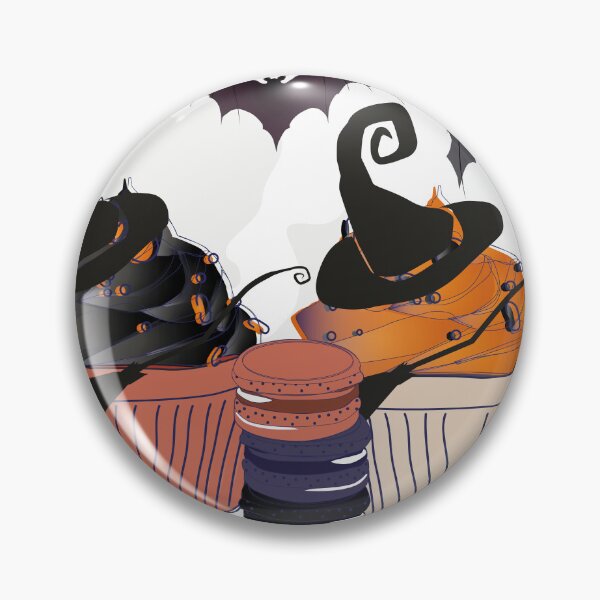 Item preview, Moon with Halloween pastries designed and sold by AdelineBoutique.