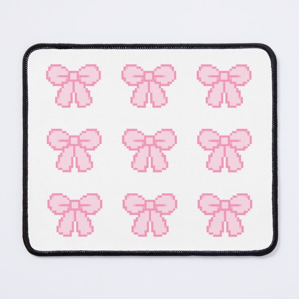 Item preview, Coquette Pink Pixel Bows Set [x9] designed and sold by ratgirlonyx.